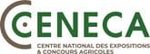 The logo of the National Center for Agricultural Exhibitions and Competitions in green